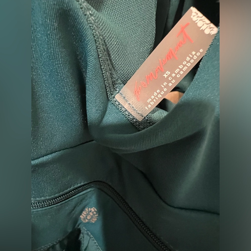NWT Free People Righteous Onesie- Spruced Up Color - Picture 9 of 14